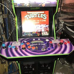 Teenage Mutant Ninja Turtles Arcade Machine (2 Games in 1), Home Use