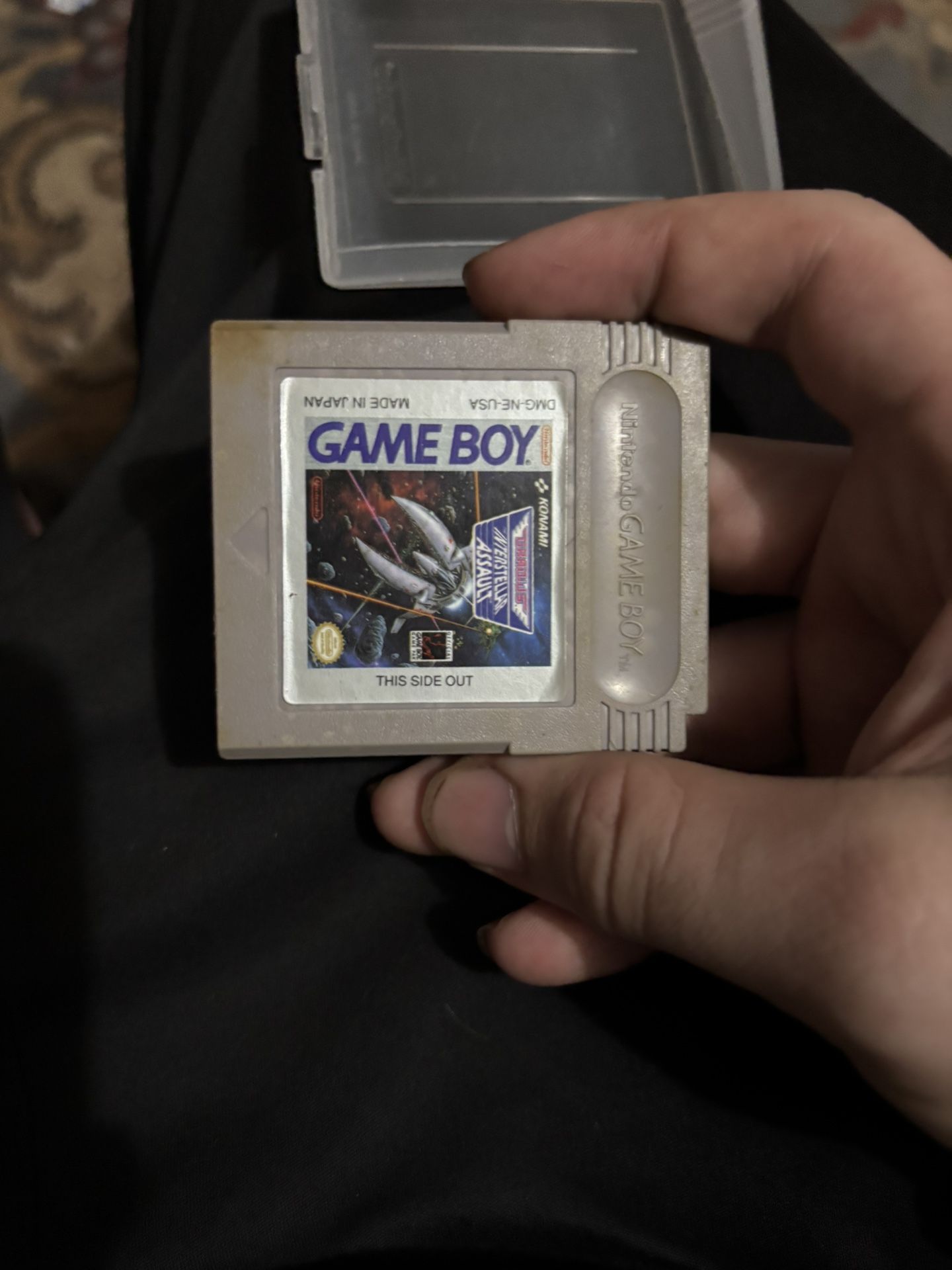 Untested rare interstellar assault game boy game