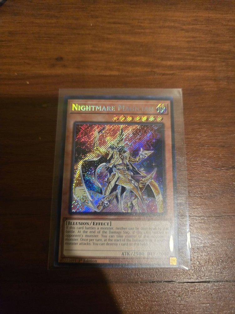 Nightmare Magician Secret Rare DUNE-EN025