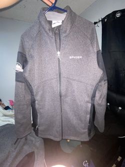 Spyder Coat charcoal gray medium