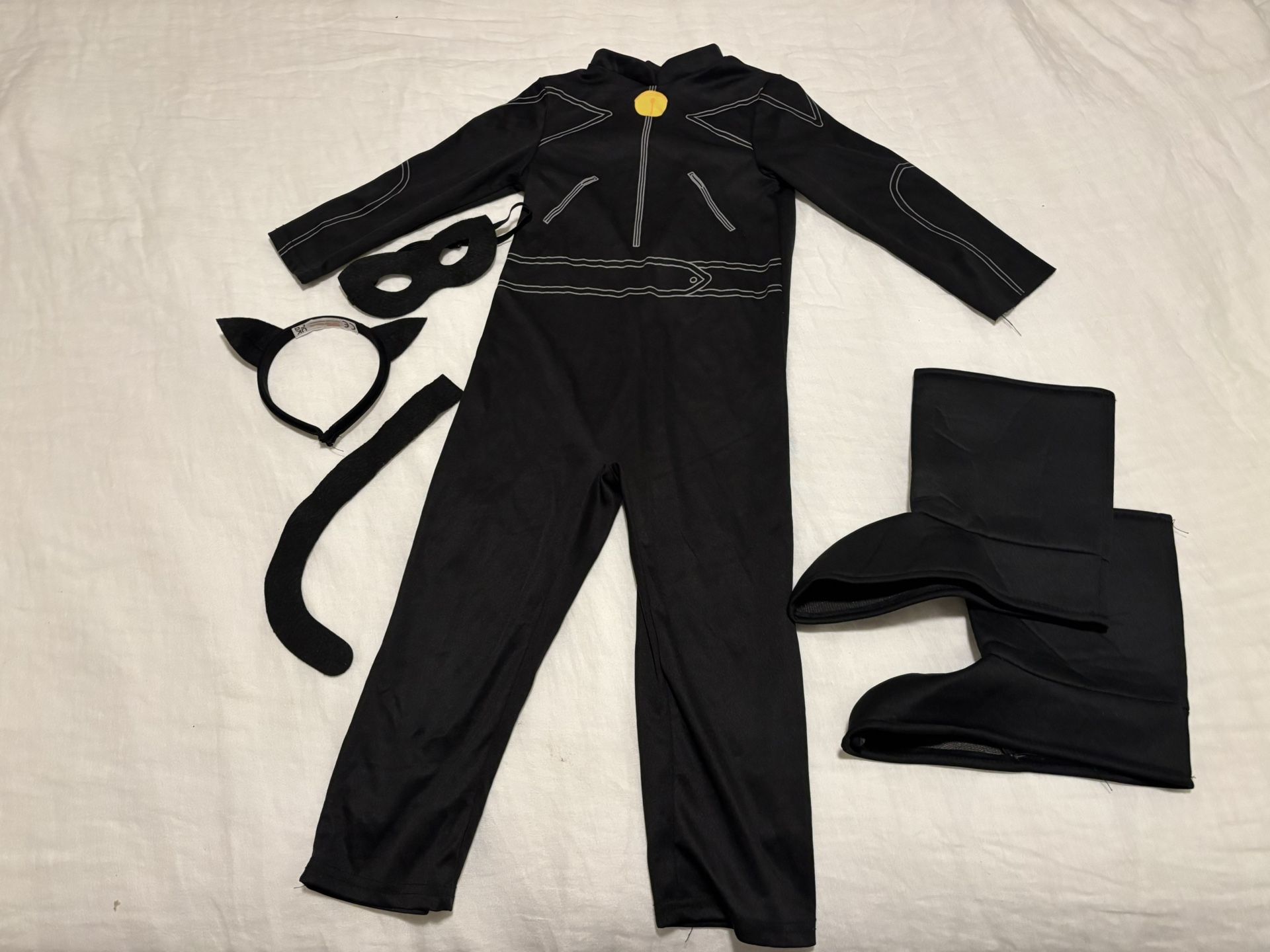 Cat Noir Costume – Complete Set, Size 3-4