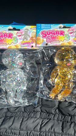 Sugar swaps onesies baby squishy gold  or silver