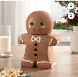 NEW Gingerbread Man Cookie Jar - Viral & Rare!