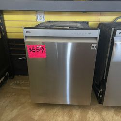 New LG Dishwasher 24” Wide