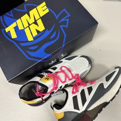 Ninja x adidas ZX 2K Boost 'Time In ‐ White Grey' FZ0480 US 8.5