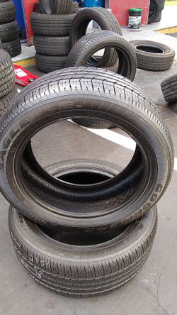 Pair of 235/50/18 eagle ls2 high tread