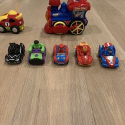 Marvel pull Back Cars And Other Toys