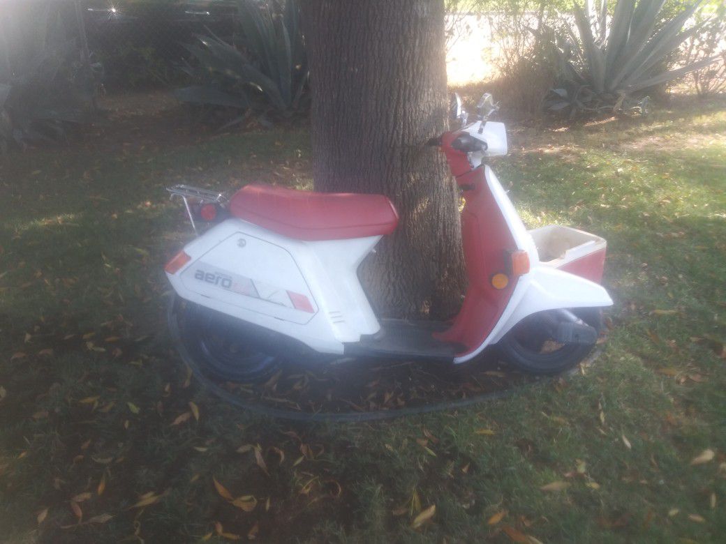 Honda aero50 moped