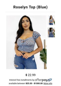 Laura’s Boutique Roselyn top