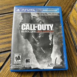 Call of Duty: Black Ops Declassified - Sony Playstation PS VITA With Box