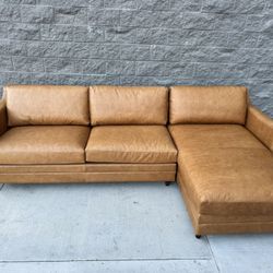 Sectional Leather Sleeper Sofa