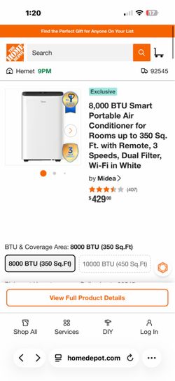 Midea 10,000 BTU