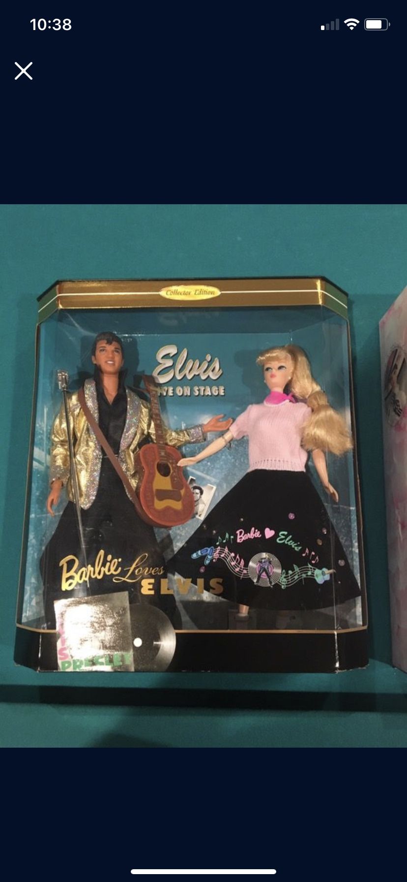 1996 Collector Edition Barbie Loves Elvis Gift Set
