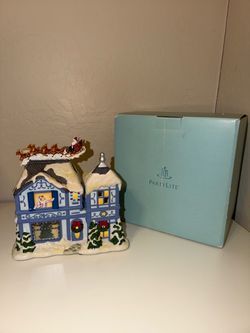 Partylite The Night Before Christmas Musical Tealight House
