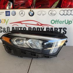 2019 2020 2021 2022 2023 Mercedes Benz A class A-Class A35 A220 A250 A177 headlight headlamp right Passenger side RH Used original OEM