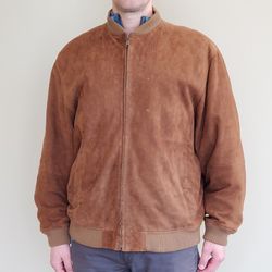 MEN’s High-Quality, SOFT SUEDE LEATHER JACKET - Size LARGE (pls see all photos & full details) - firm price