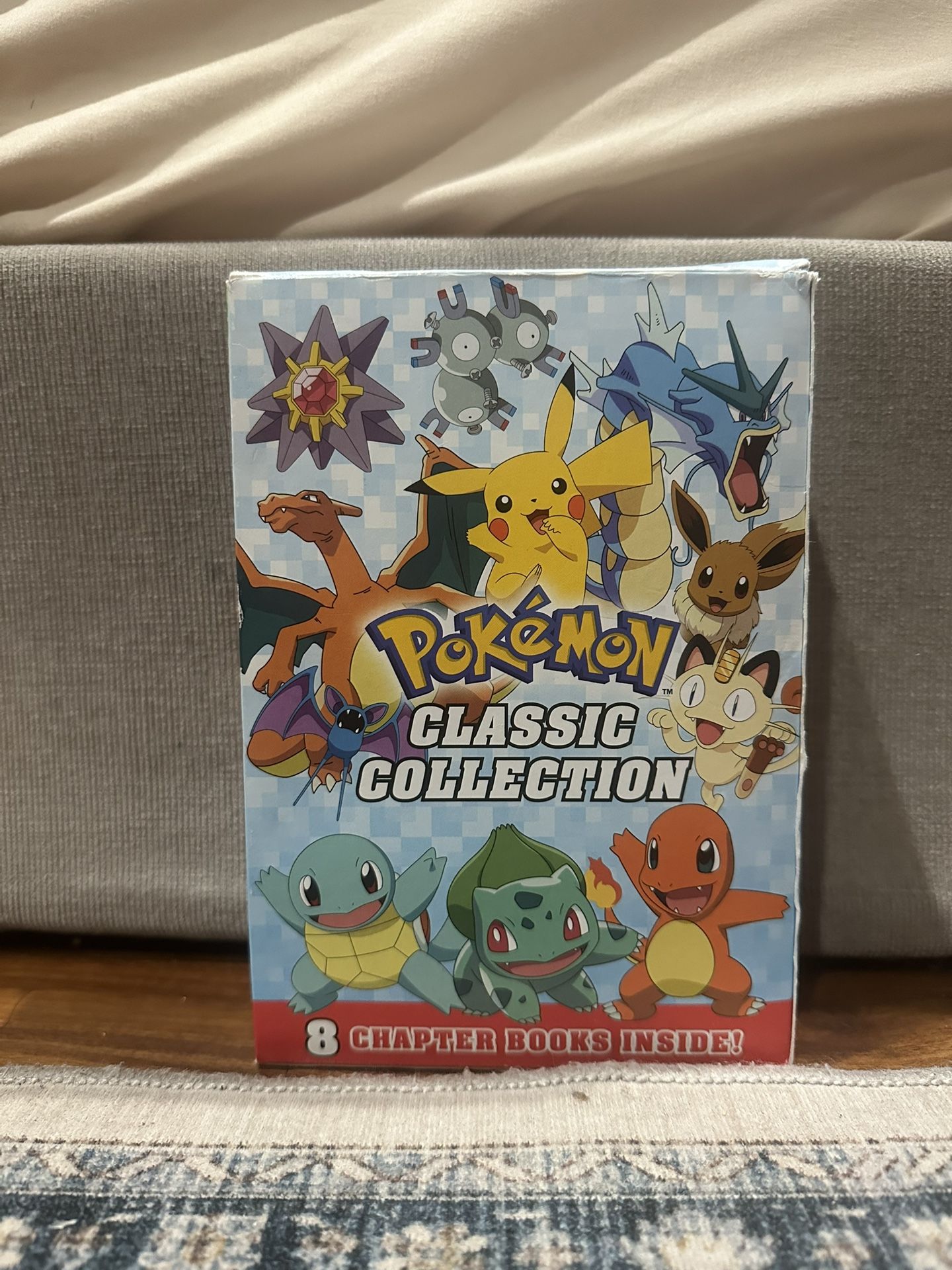 Pokémon Classic Collection 8-Book Box Set (Scholastic, 2017) – Complete & Like New!