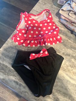 Girls Minnie Mouse swim wear