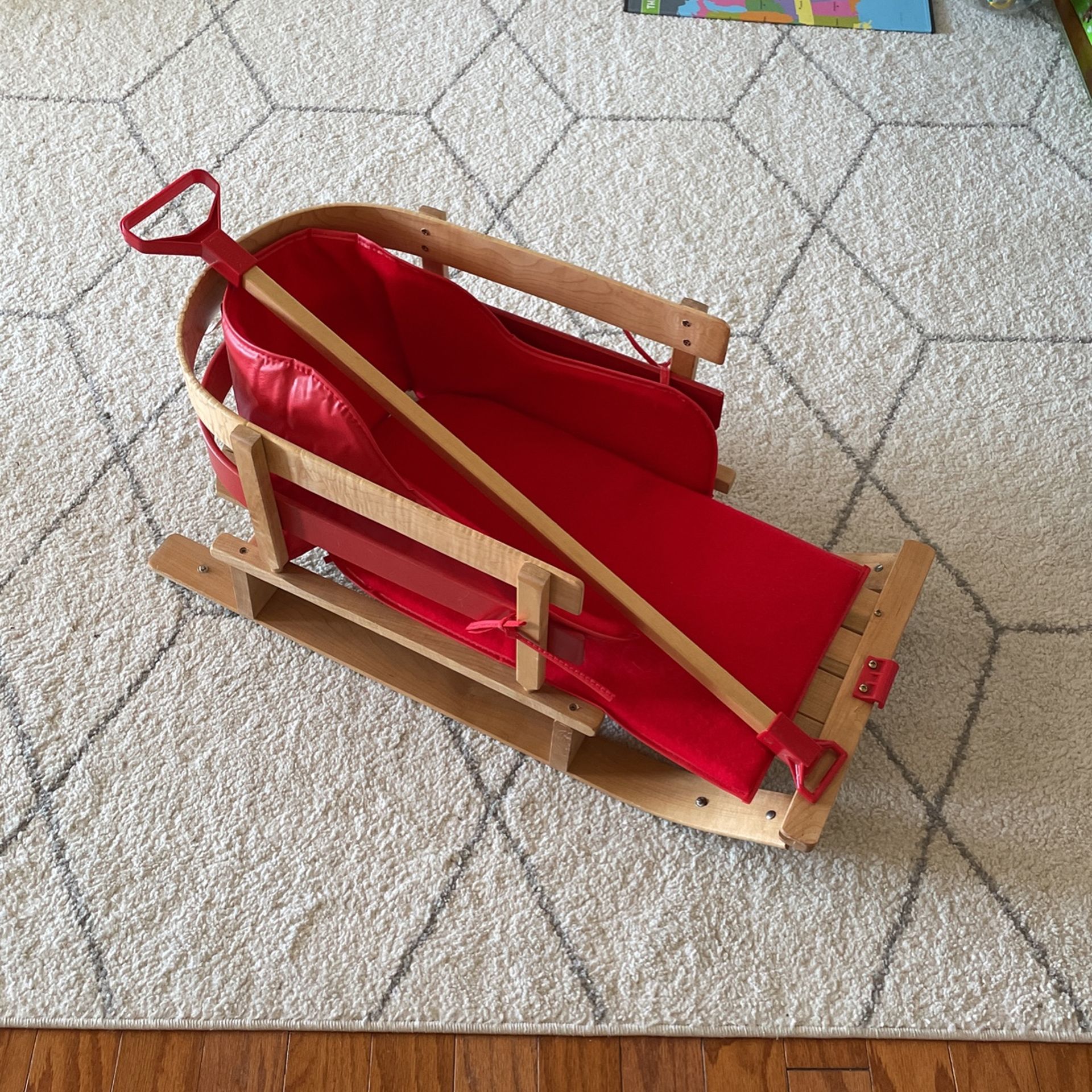 Mid Century Modern Sled Snow Car