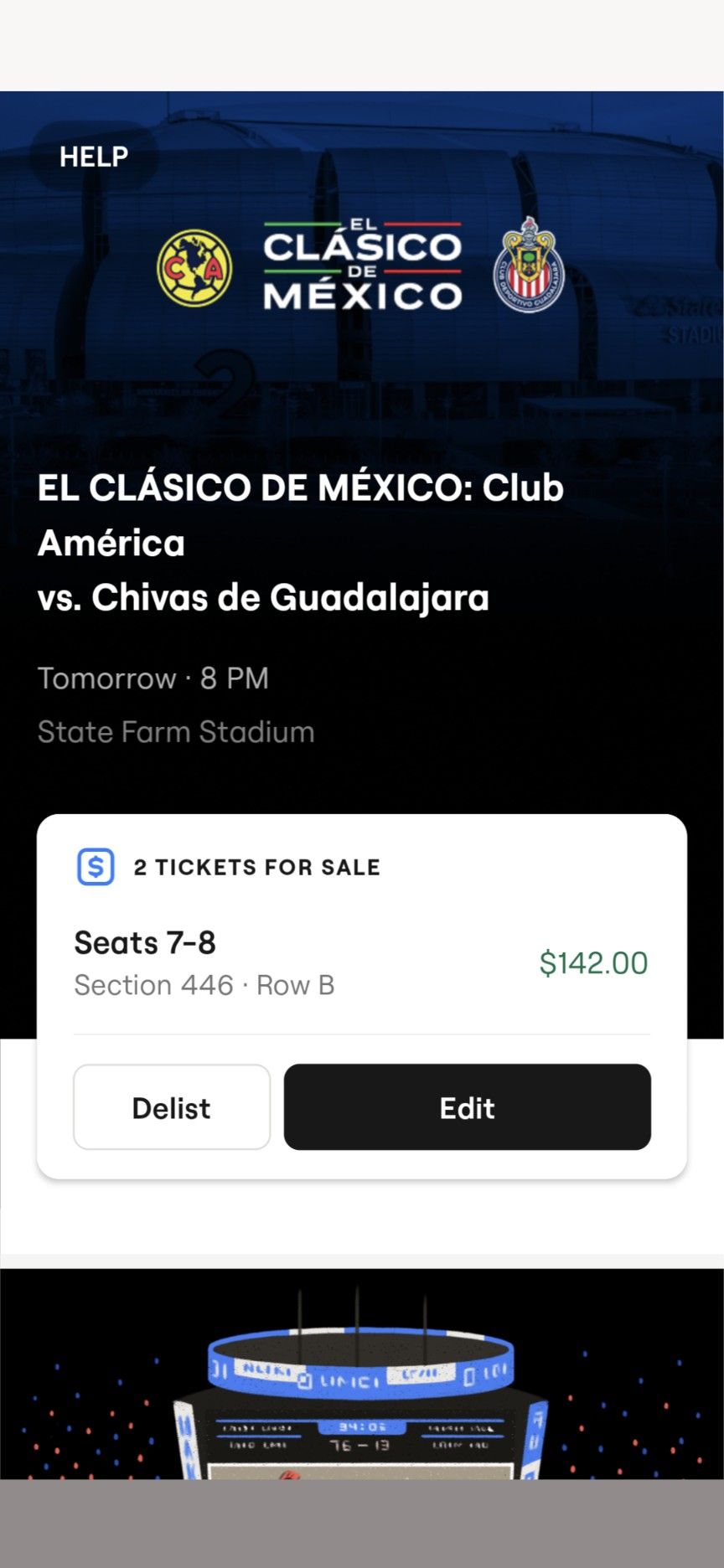 2 Seats For ⚽ Mexico Match