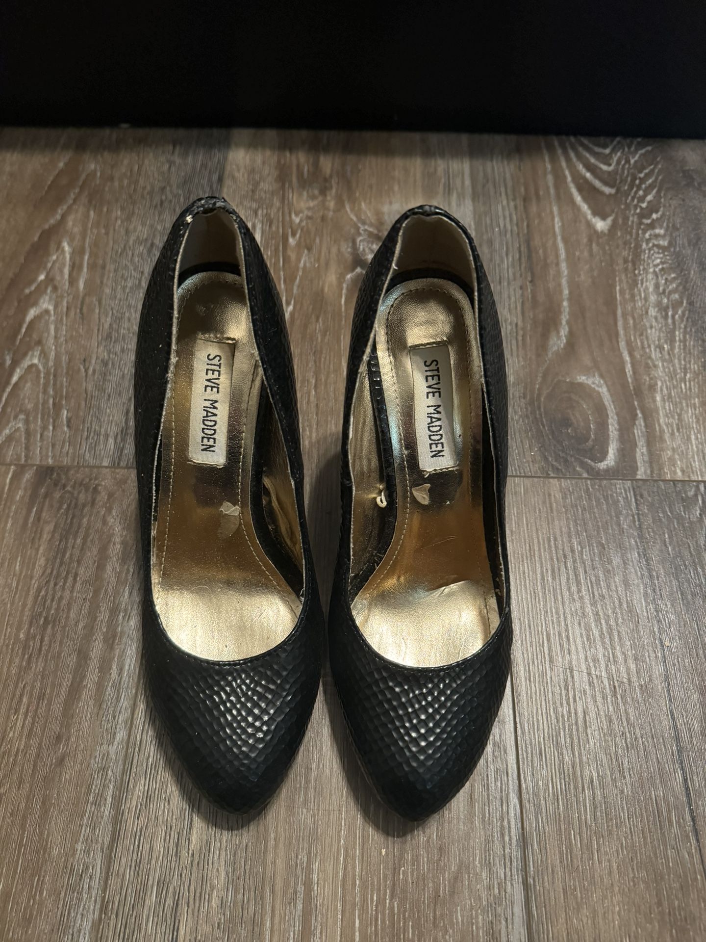 Black Size 8 Heels