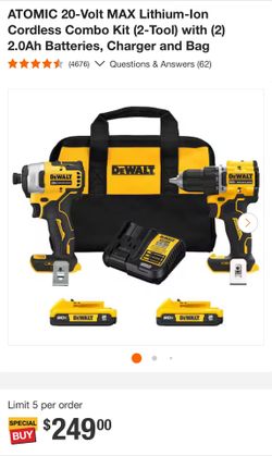 New Dewalt Impact And Drill