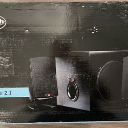 Klipsch ProMedia 2.1 THX Certified Speaker System - Black - 200 WATTS