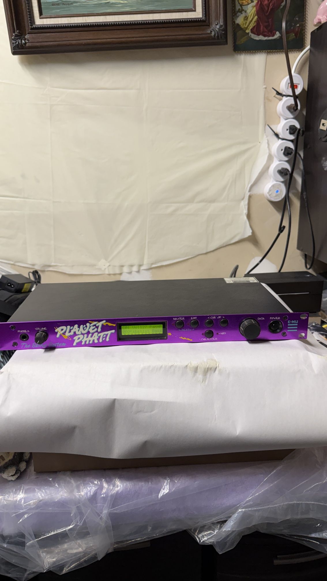 E-MU Planet Phatt 9091 Sound Module – Tested & Working