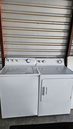 GE washer and dryer set