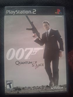 Pre-owned Playstation 2 007 QUANTUM OF SOLACE adult