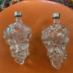 Vintage Grape Cluster Bottles