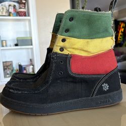Rare 2007 IPATH Rasta Hemp Boots - Men’s 11 