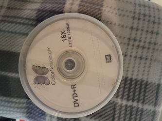 New 50 Pack DVD+R Color Research