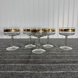 Libbey MCM Champagne Glasses 