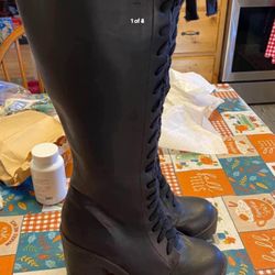 Ladies Divided H&M Brand Tall Boots 