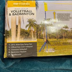 Volleyball And Badminton Net 