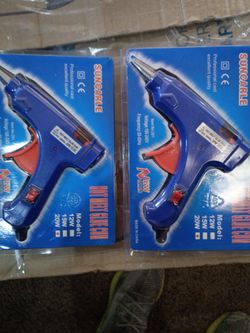 Professional cast hot melt glue gun (X 2)