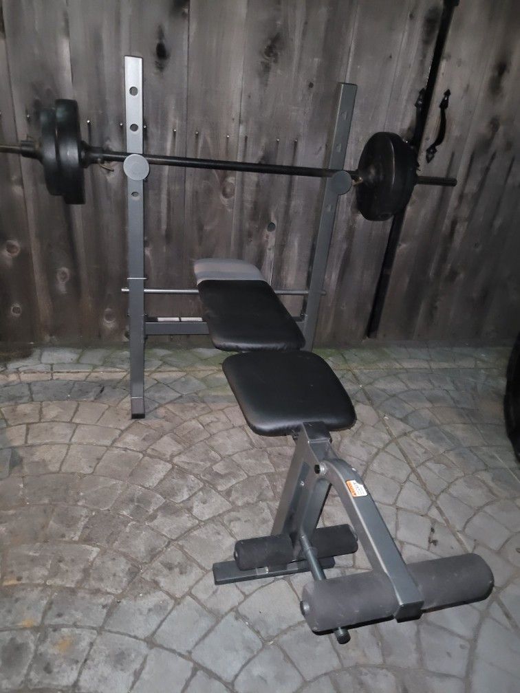 bench press n weights 💪