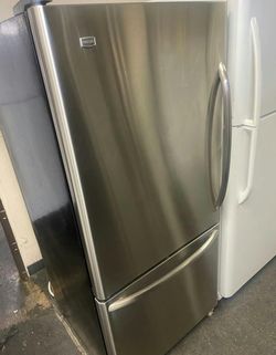 Maytag Stainless Steel Bottom Freezer Fridge