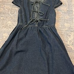 Denim dress