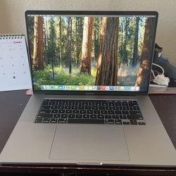 MacBook Pro 16 in, 2019, i7-9th gen, RX5300 4gb video, 16gb ram, 512gb ssd, used but good working. Comes with charger