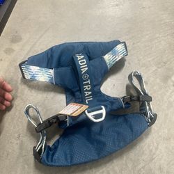 XL Arcadia Trail Lightweight Fully Equipped Dog Harness (blue)