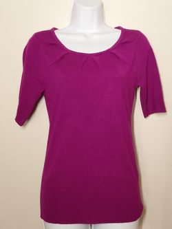 New York Company Women's Short Sleeve Sweater Top