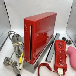 RED Nintendo Wii 25th Anniversary Limited Edition Red Console, GameCube support