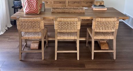 Restoration Hardware Adrienne dining chairs (3)