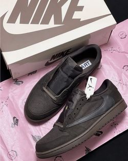New Jordan 1 Low Travis Scott Velvet Brown