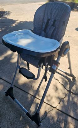 Baby High Chair with Tray and Harness
