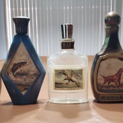 Jim Beam Vintage collector bottles