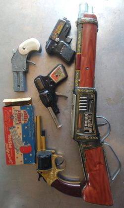 Antique toys cap type & Friction