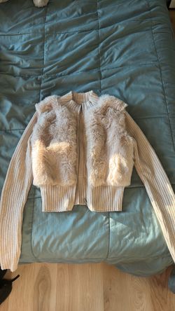 Light Pink Cropped Sweater